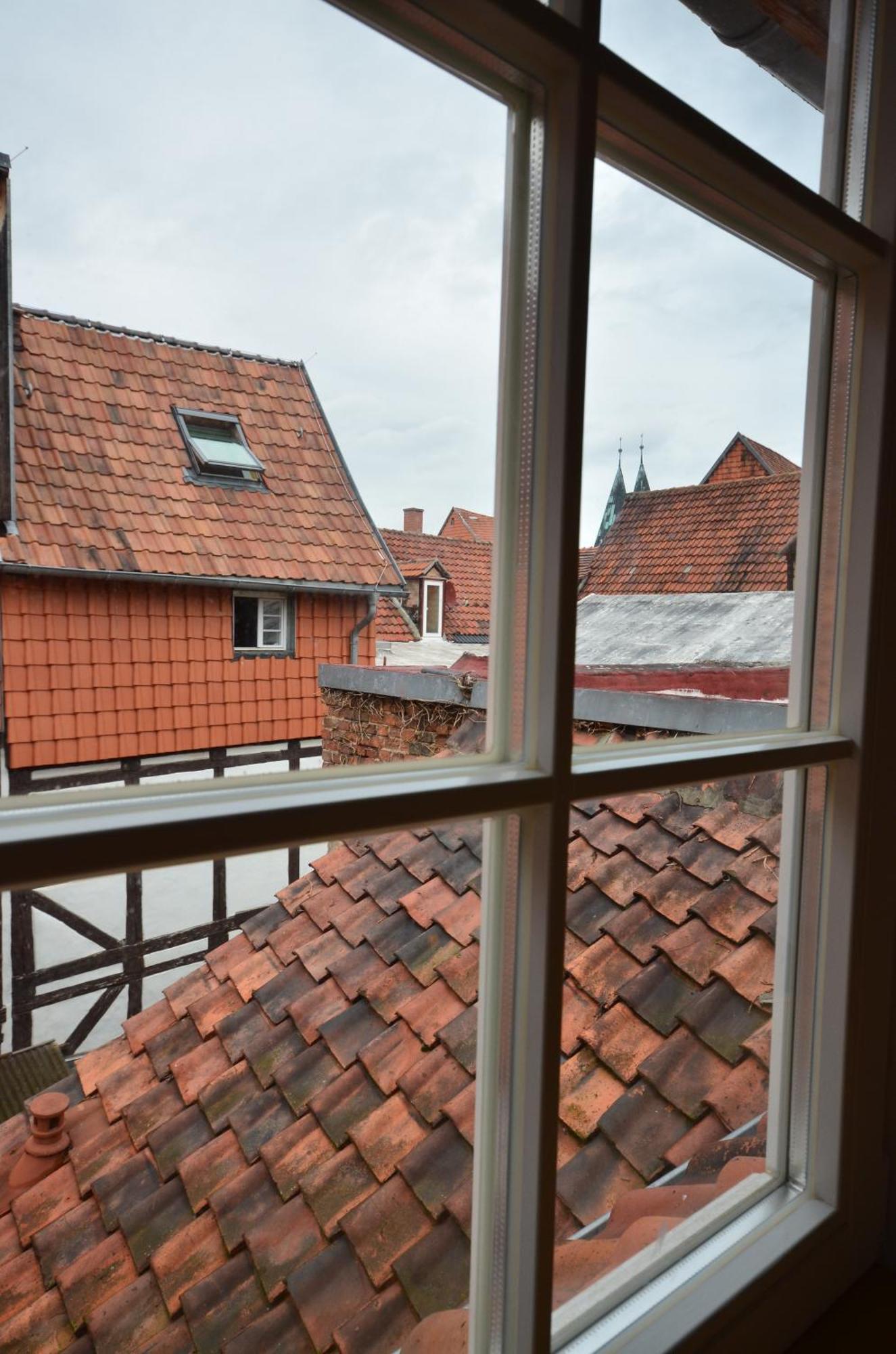 Quartier Am Brunnen Apartman Quedlinburg Szoba fotó